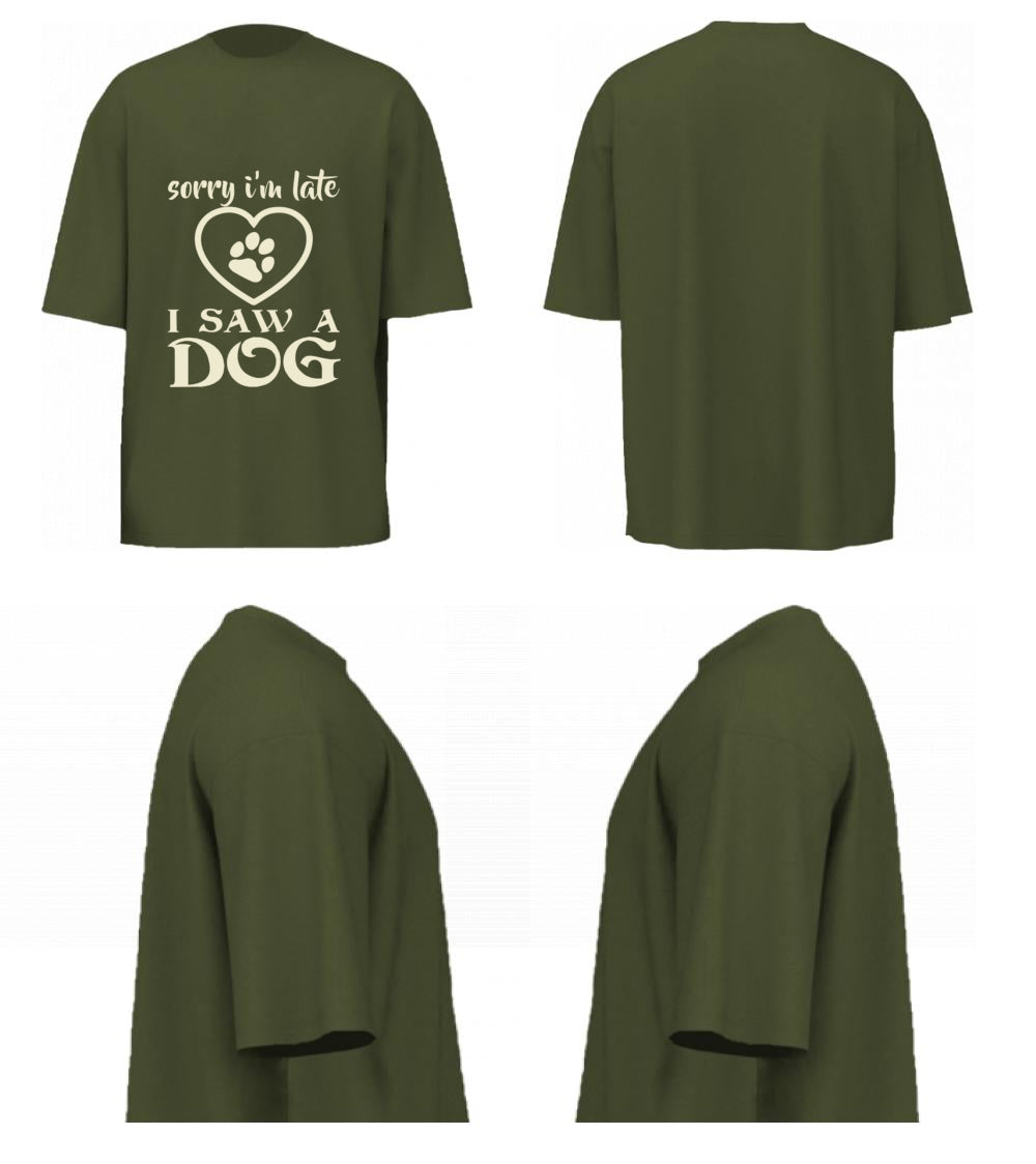 Sorry I Am Late (Olive Green)
