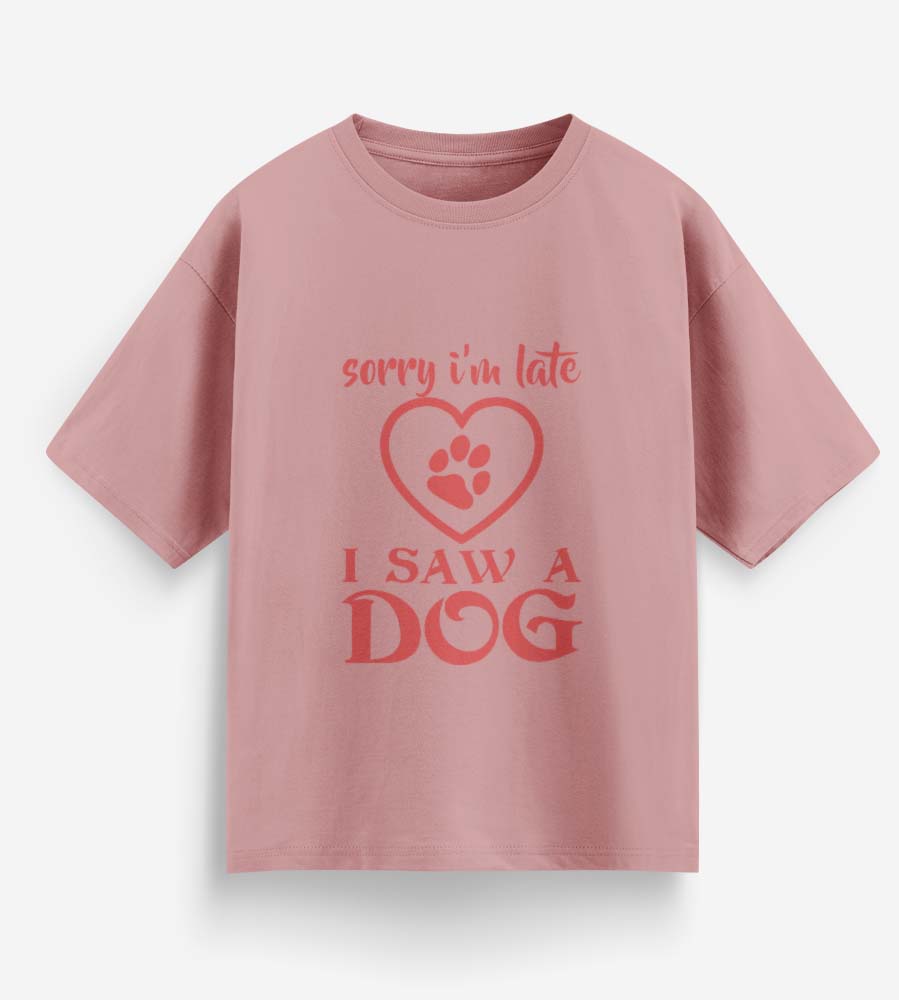 Sorry I Am Late (Pastel Pink)