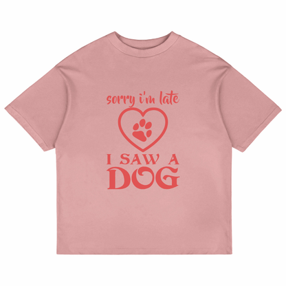 Sorry I Am Late (Pastel Pink)