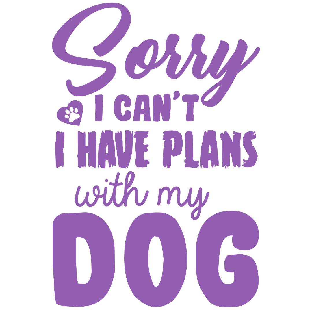 Sorry I Can't (Lavender)