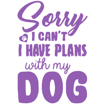 Sorry I Can't (Lavender)