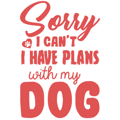 Sorry I Can't (Pastel Pink)