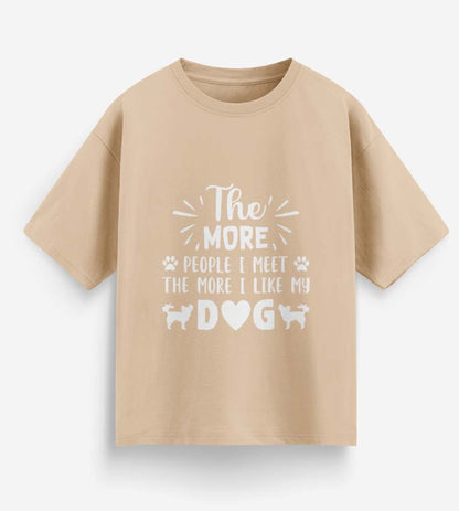 The More People I Meet (Beige)