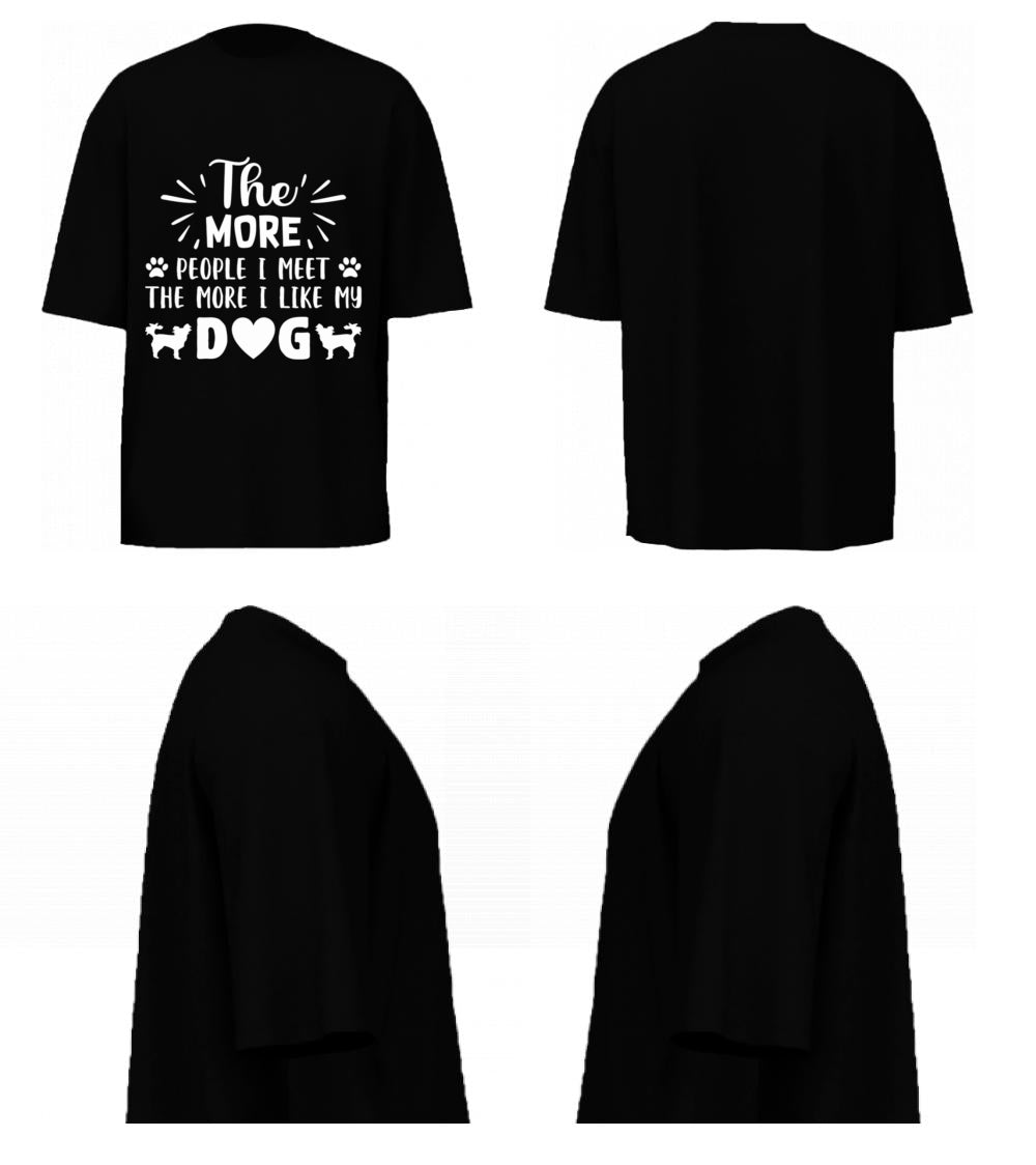 The More People I Meet (Black)