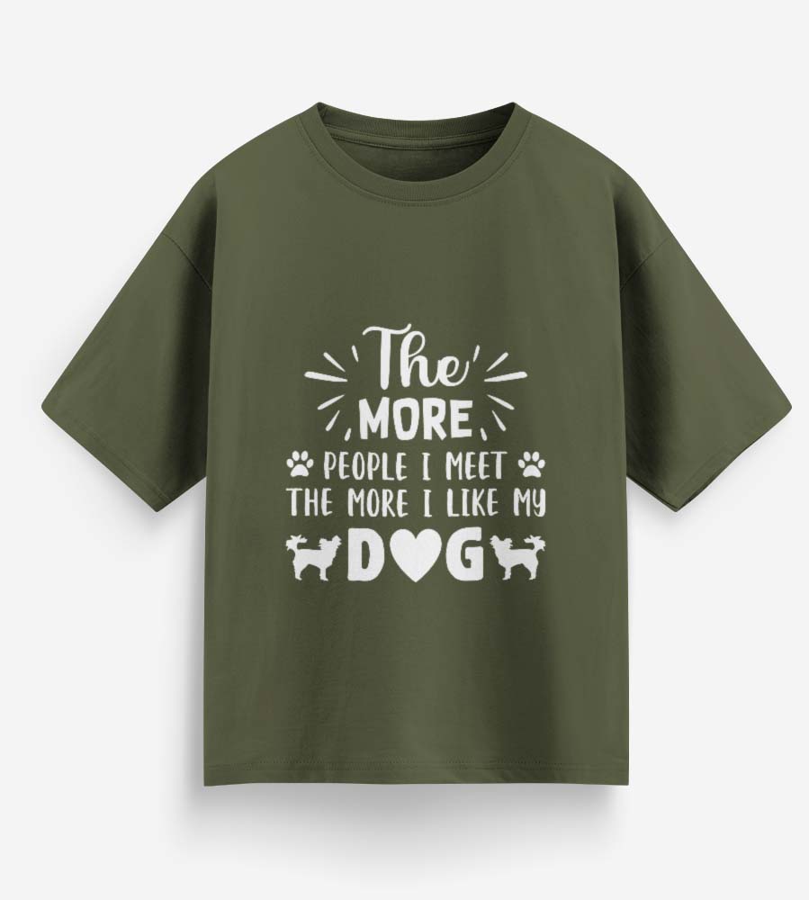 The More People I Meet (Olive Green)