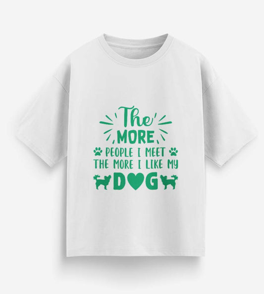 The More People I Meet (White)