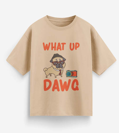 What Up Dawg (Beige)