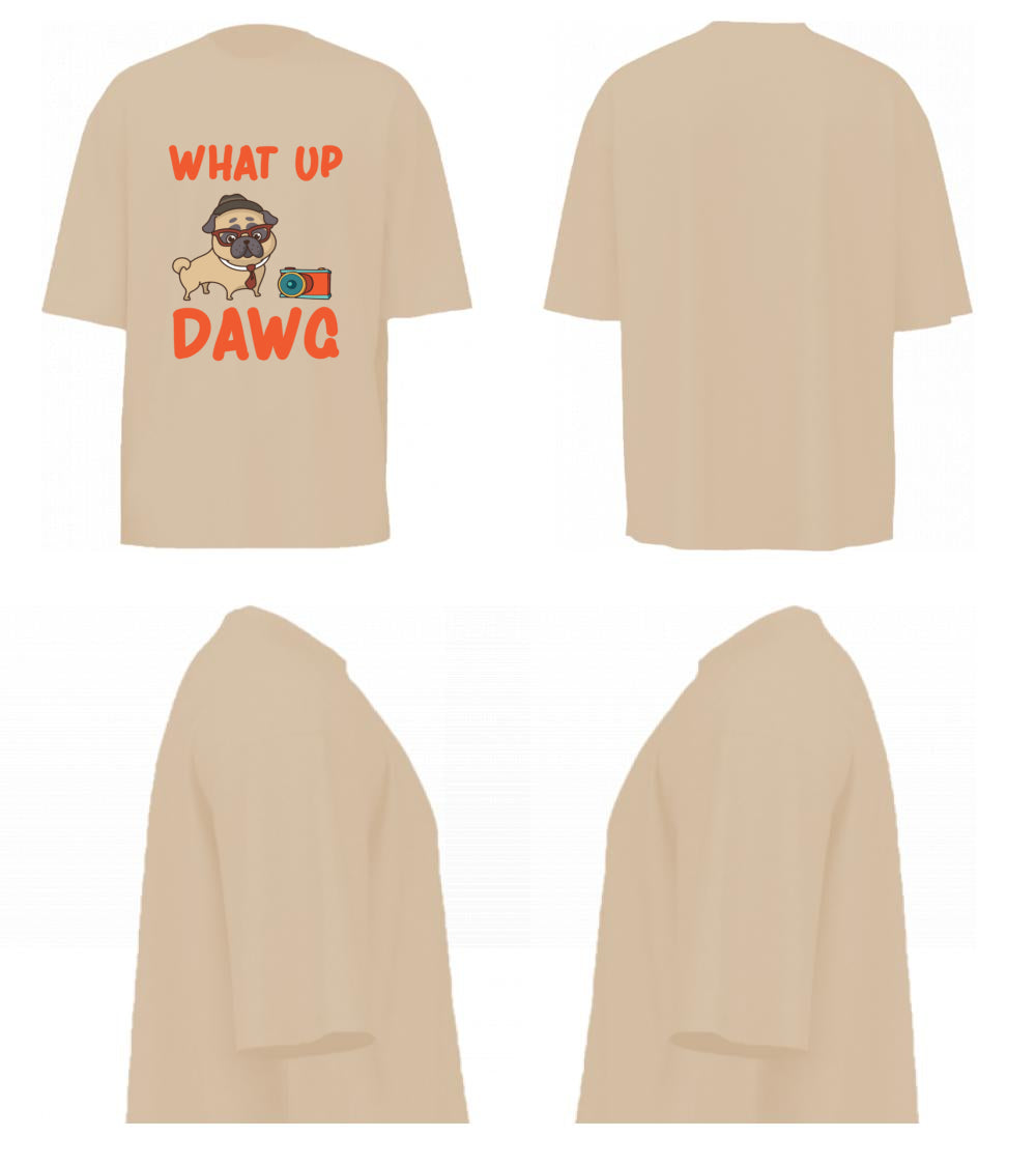 What Up Dawg (Beige)