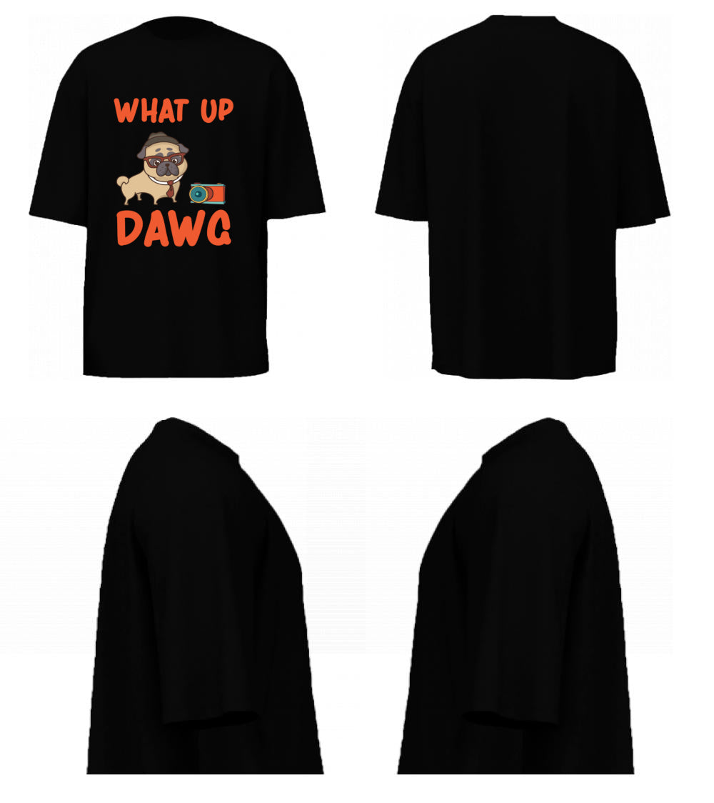 What Up Dawg (Black)