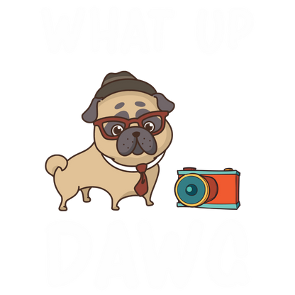 What Up Dawg (Dusty Turquoise)