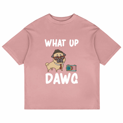 What Up Dawg (Pastel Pink)