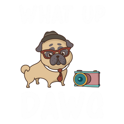 What Up Dawg (Pastel Pink)