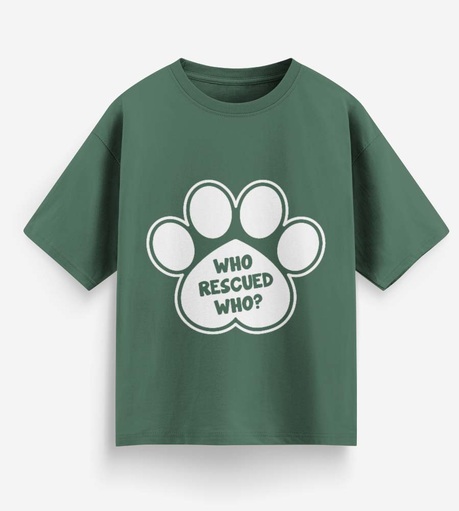 Who Rescued Who (Forest Green)