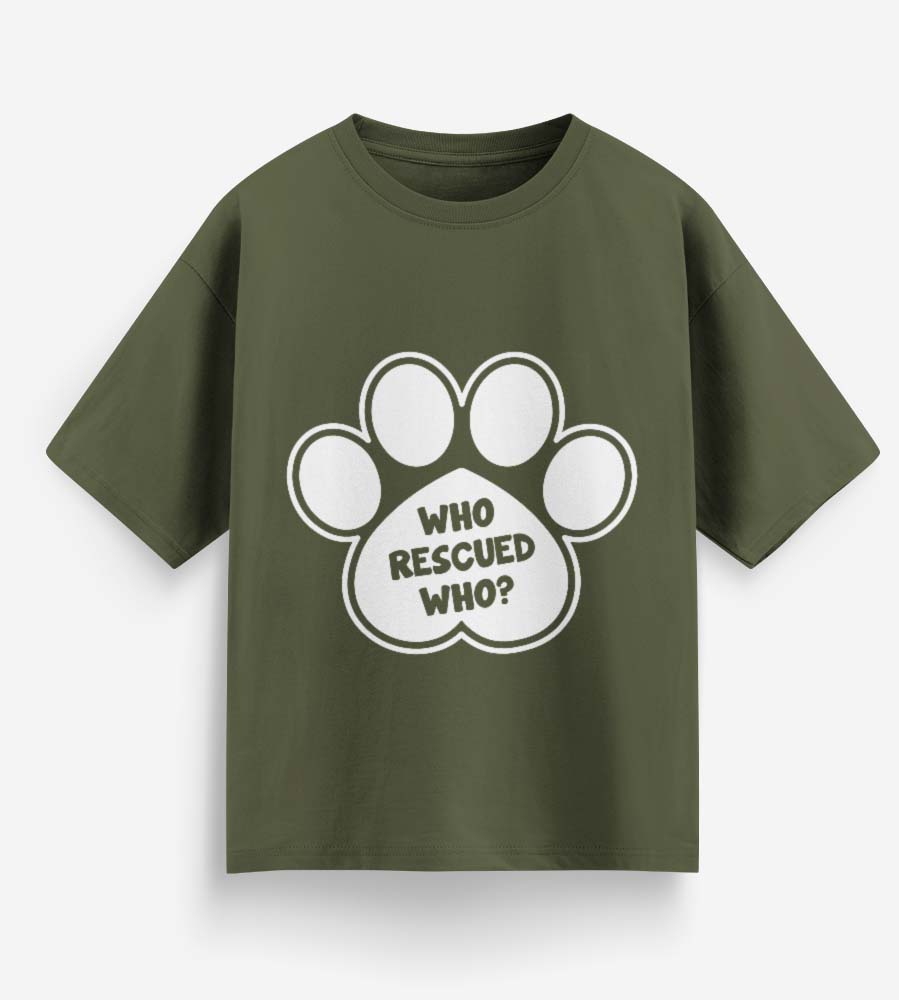 Who Rescued Who (Olive Green)