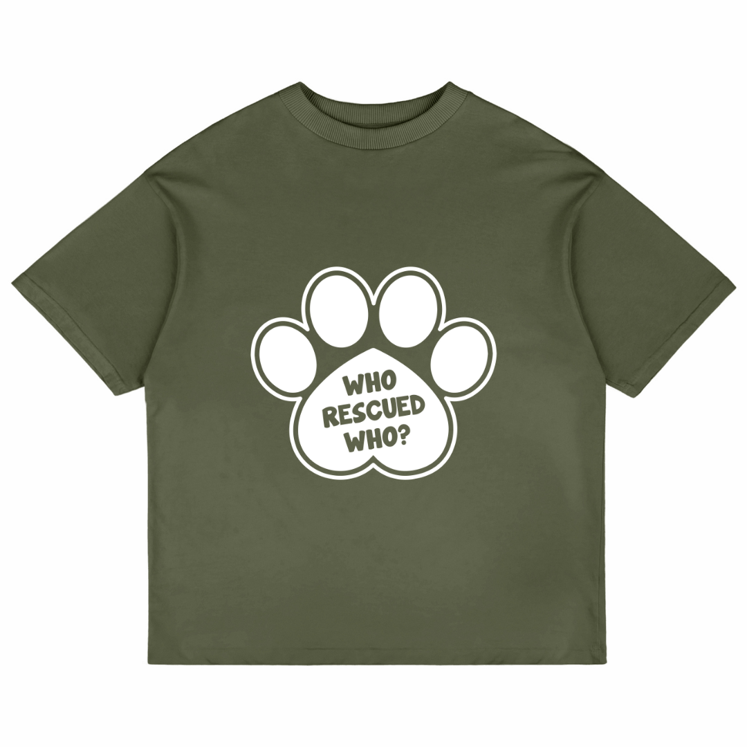 Who Rescued Who (Olive Green)