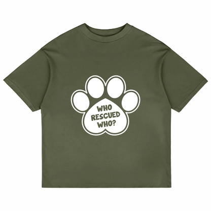 Who Rescued Who (Olive Green)