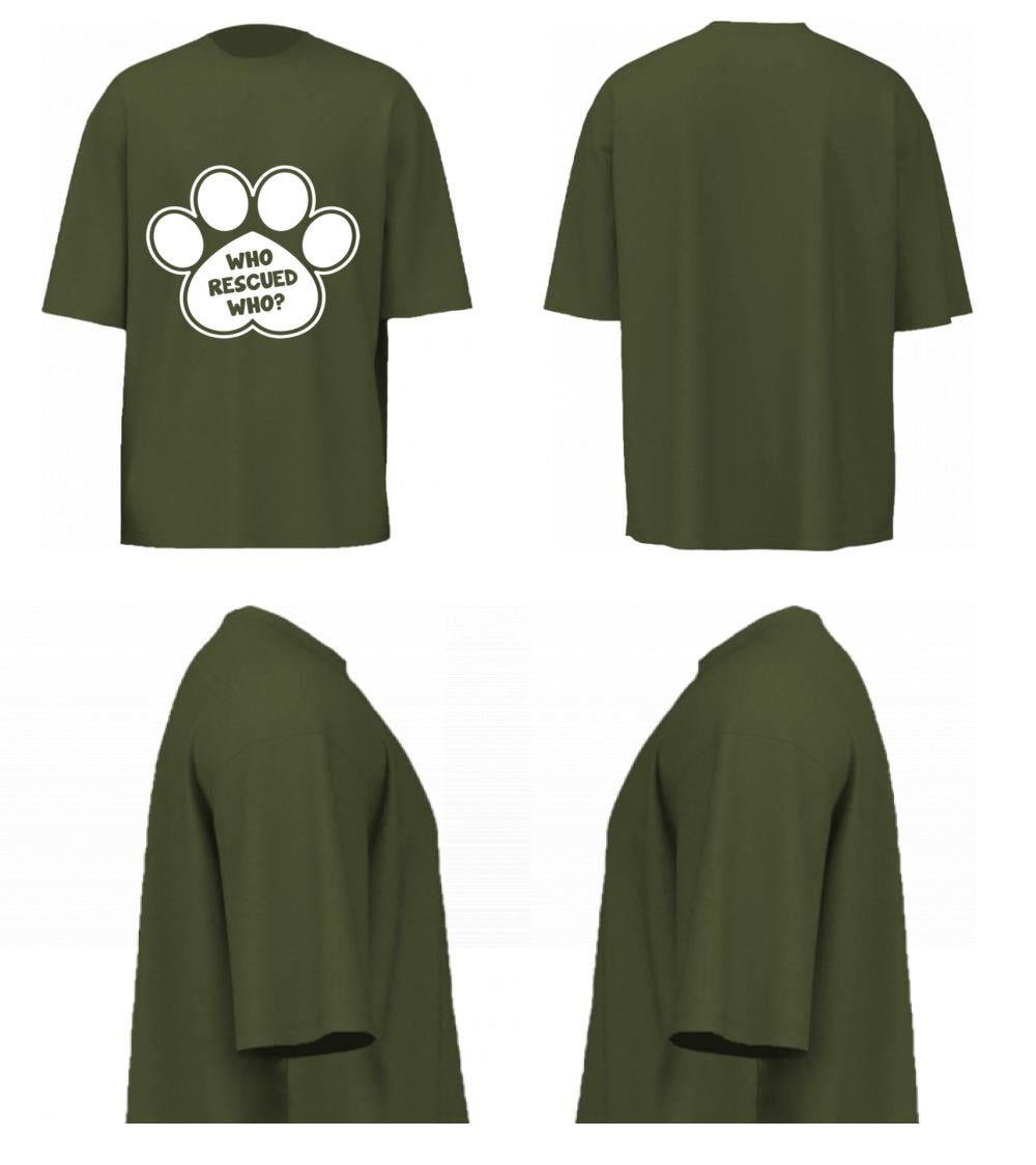 Who Rescued Who (Olive Green)