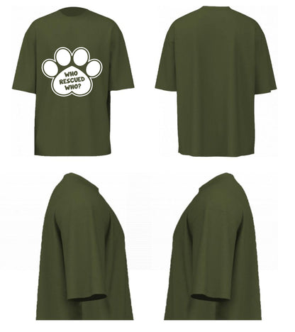 Who Rescued Who (Olive Green)