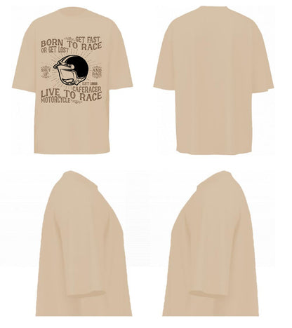 Born To Race (Beige)
