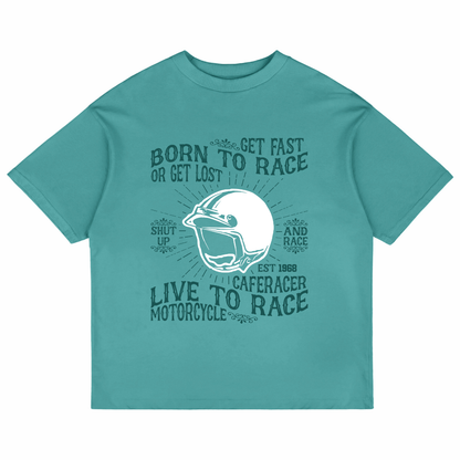 Born To Race (Dusty Turquoise)