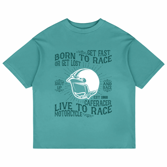 Born To Race (Dusty Turquoise)
