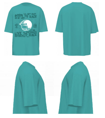 Born To Race (Dusty Turquoise)