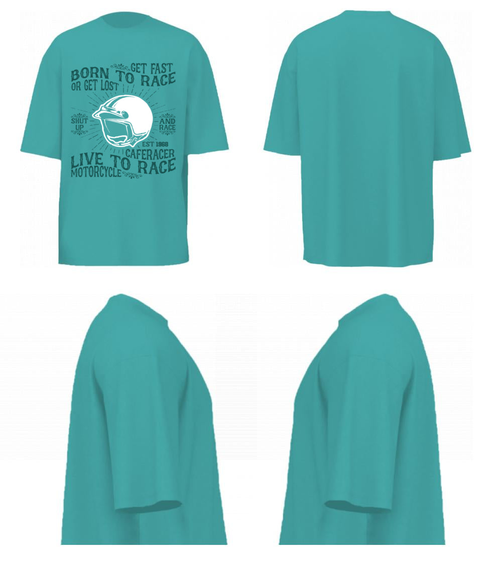 Born To Race (Dusty Turquoise)