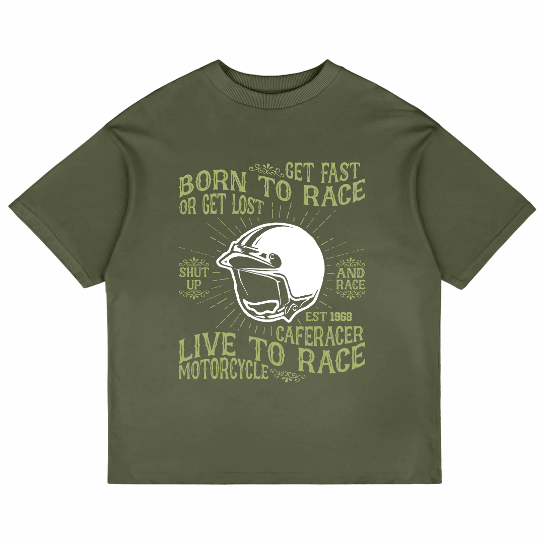 Born To Race (Olive Green)