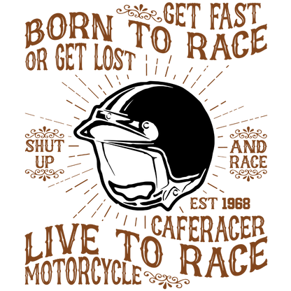 Born To Race (Peach)