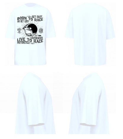 Born To Race (White)