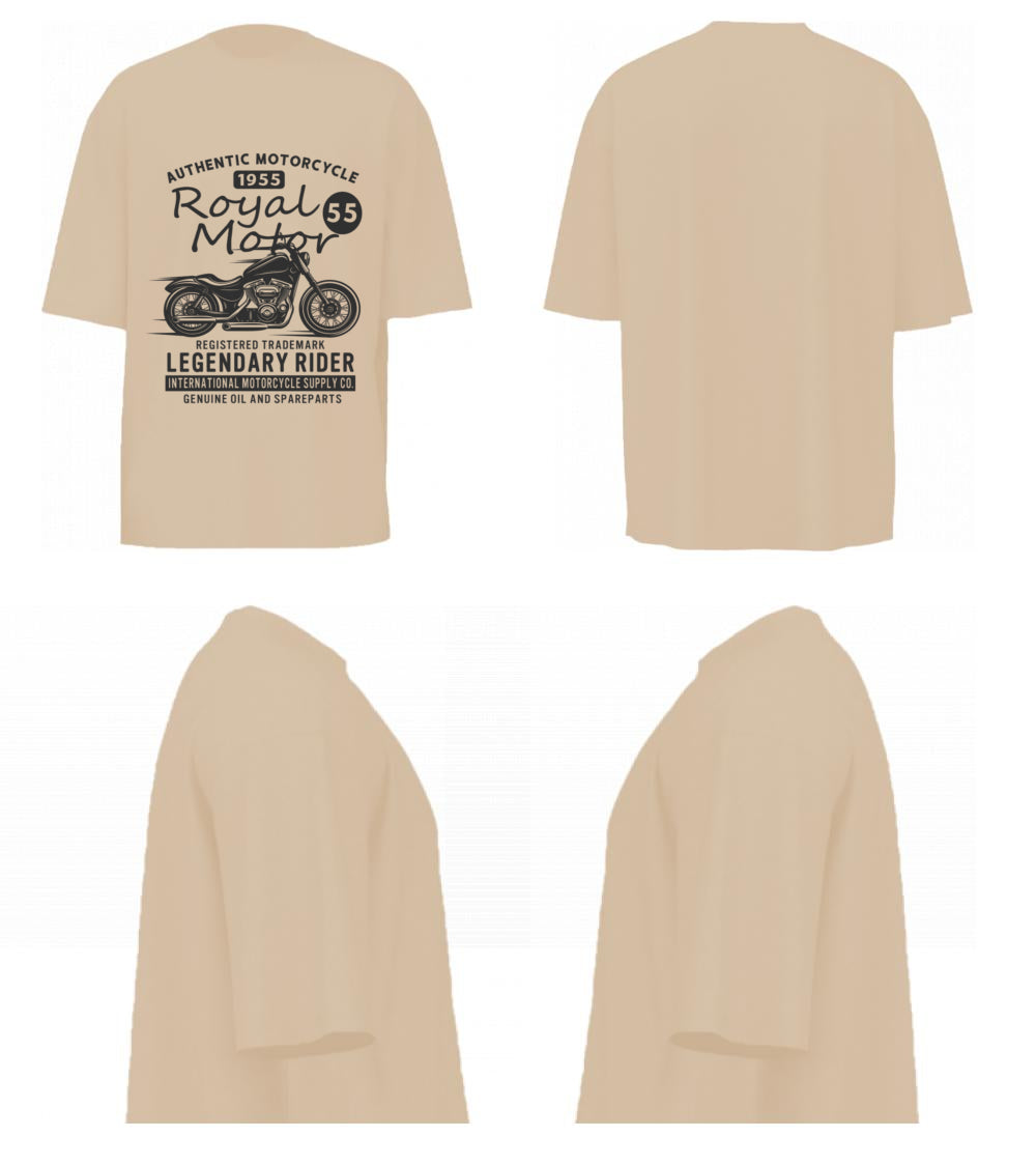 Authentic Motorcycle (Beige)