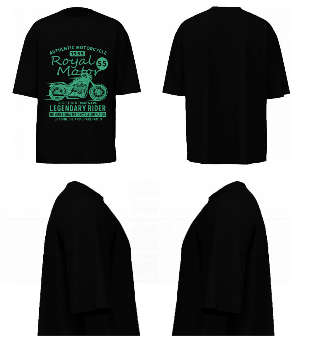 Authentic Motorcycle (Black)