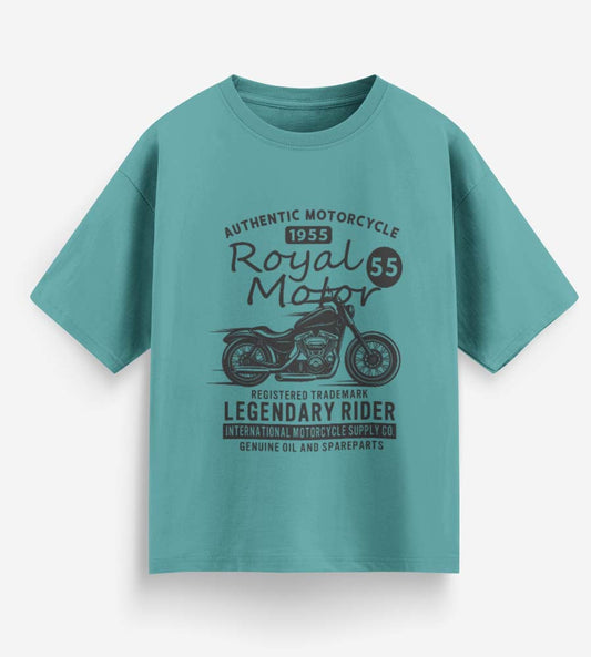 Authentic Motorcycle (Dusty Turquoise)