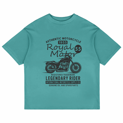 Authentic Motorcycle (Dusty Turquoise)
