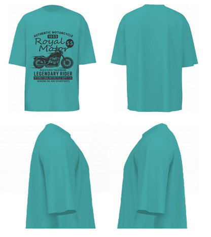 Authentic Motorcycle (Dusty Turquoise)