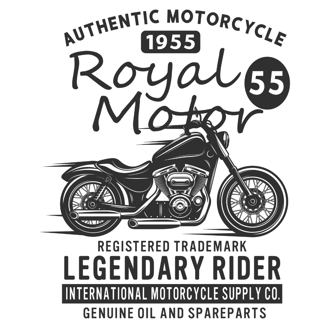 Authentic Motorcycle (Forest Green)