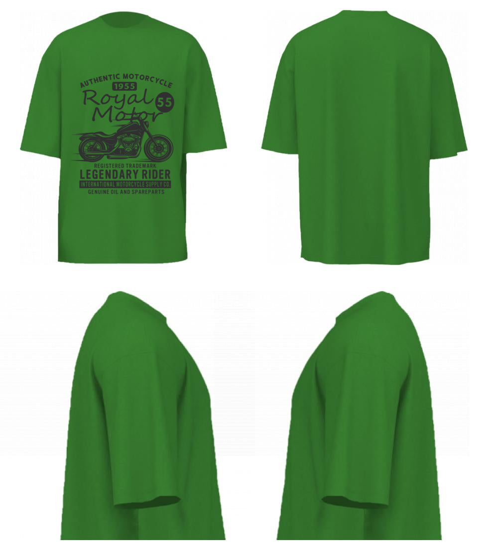 Authentic Motorcycle (Forest Green)