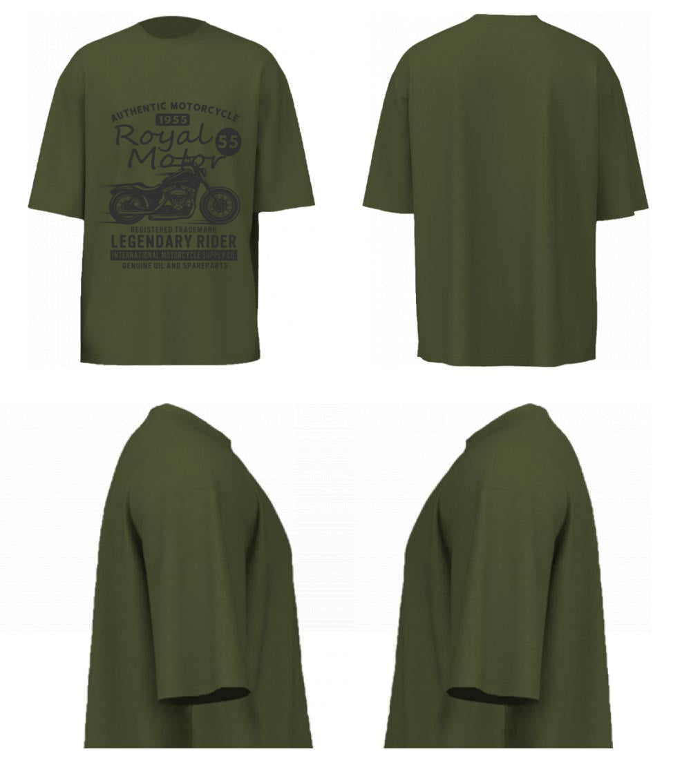 Authentic Motorcycle (Olive Green)