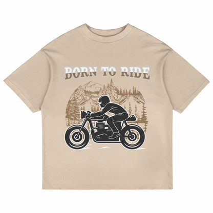 Born To Ride (Beige)