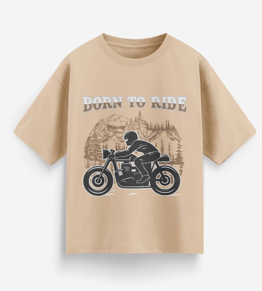 Born To Ride (Beige)