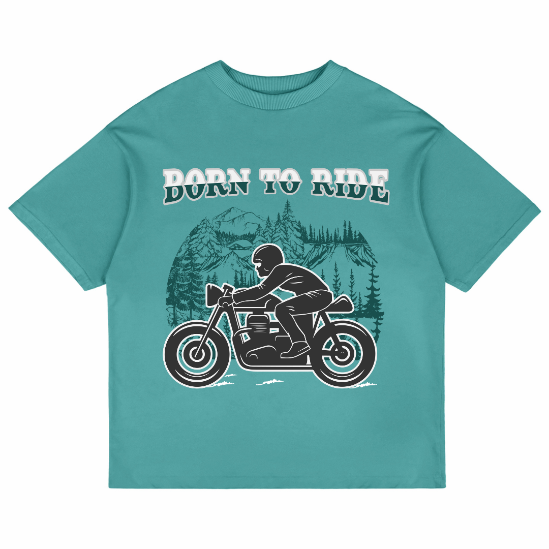Born To Ride (Dusty Turquoise)