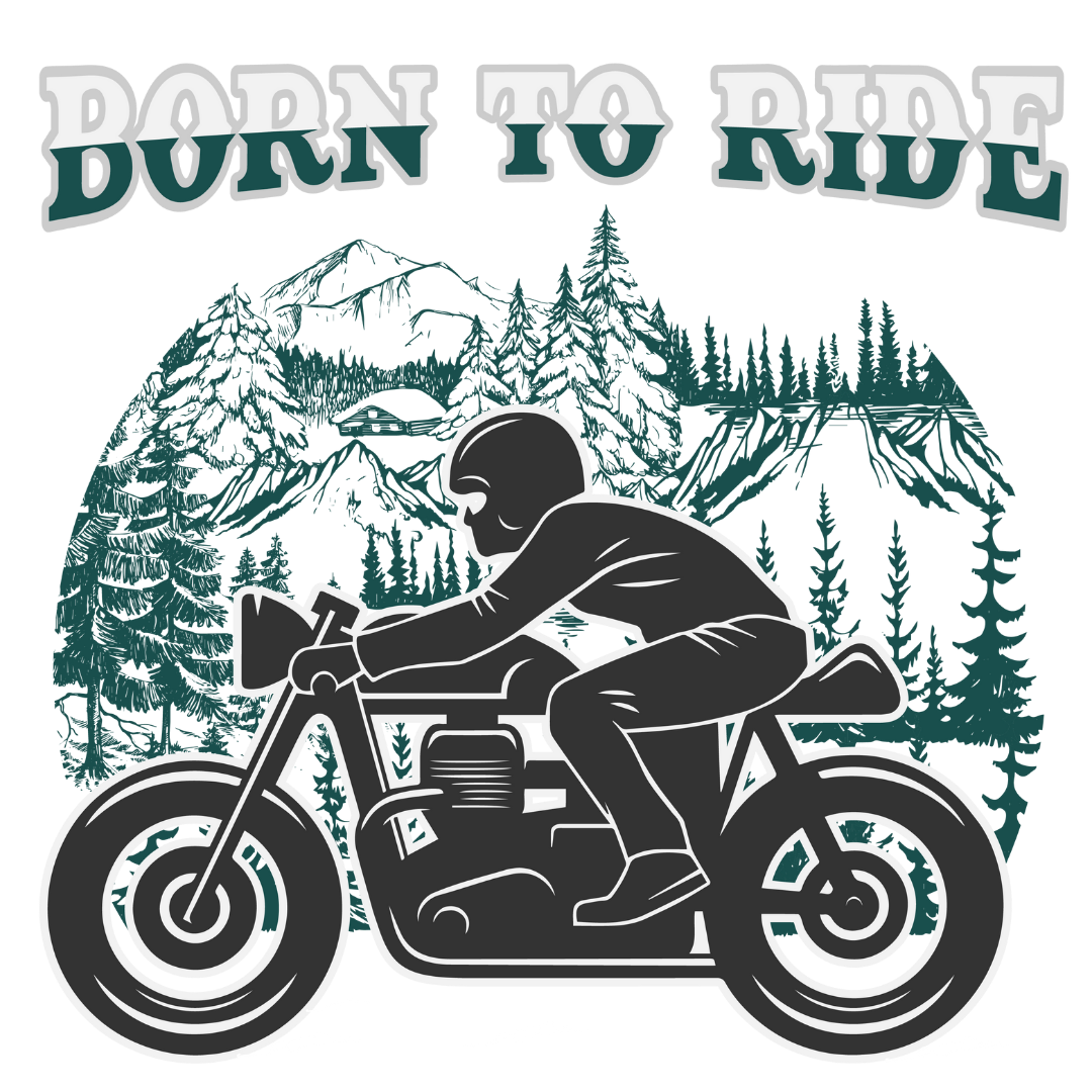 Born To Ride (Dusty Turquoise)