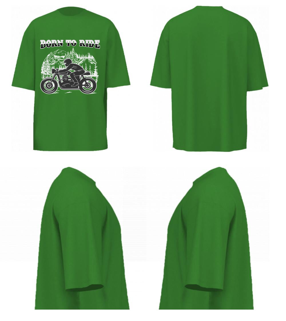Born To Ride (Forest Green)