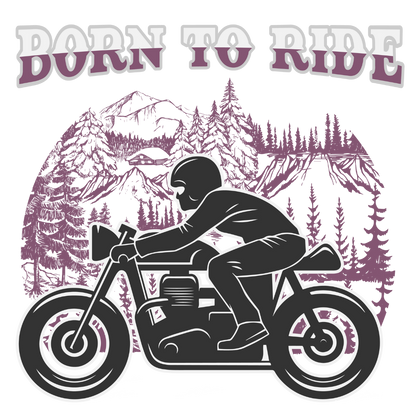 Born To Ride (Lavender)