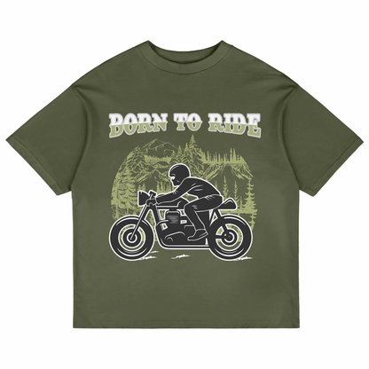 Born To Ride (Olive Green)