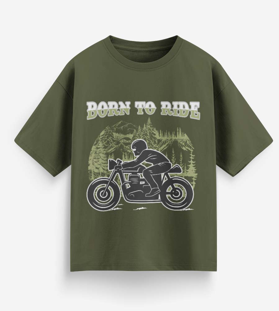 Born To Ride (Olive Green)