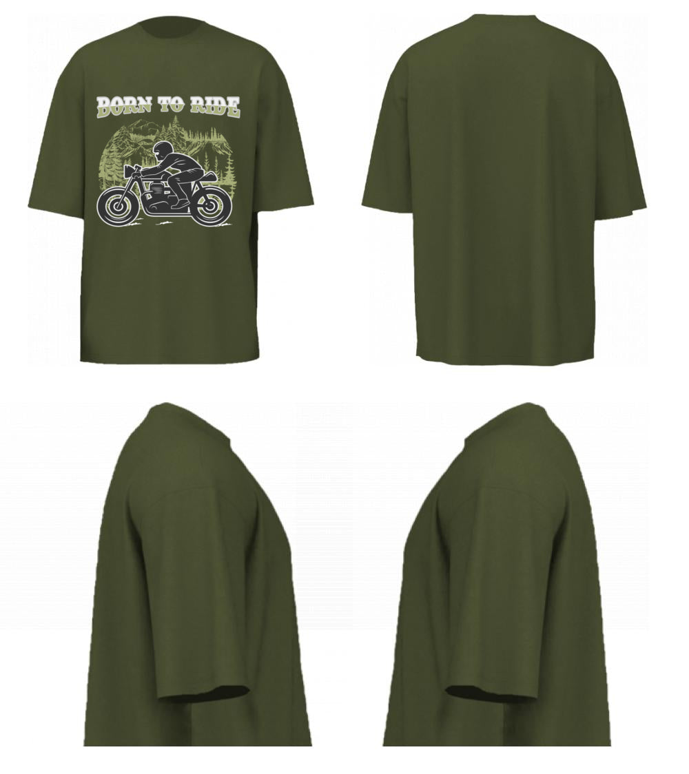 Born To Ride (Olive Green)