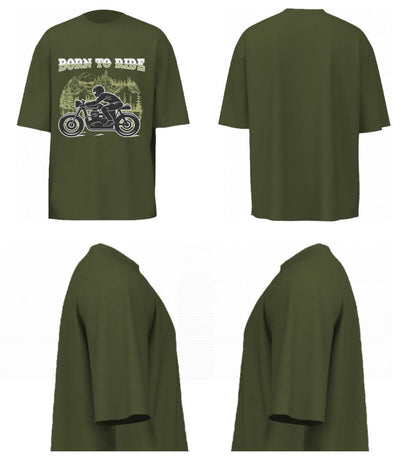 Born To Ride (Olive Green)