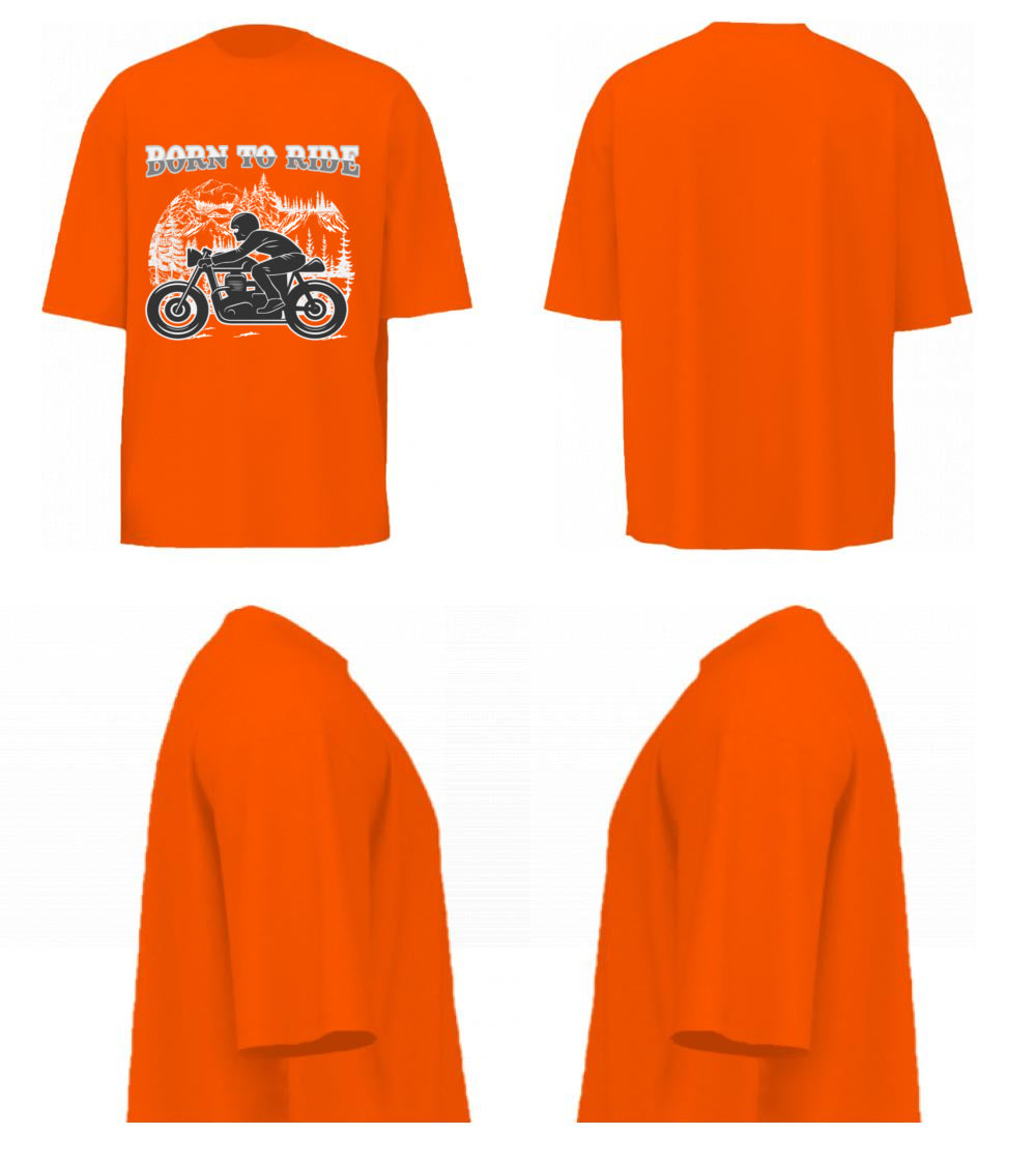 Born To Ride (Orange)