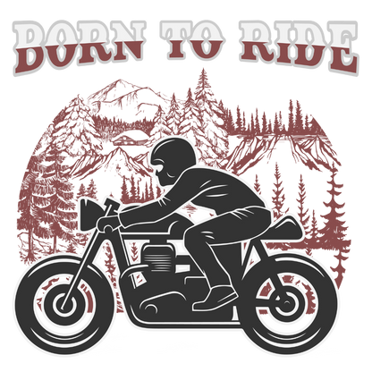 Born To Ride (Pastel Pink)